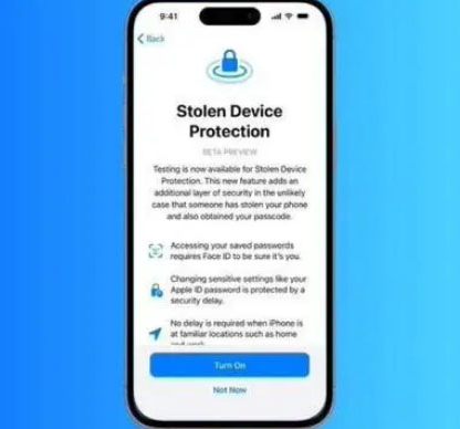昌乐苹果授权维修店分享被盗设备保护功能开启方法 