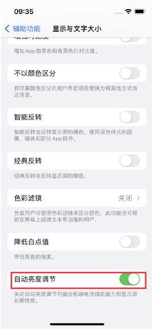 昌乐苹果15维修店分享iPhone 15 Pro系列屏幕亮度 