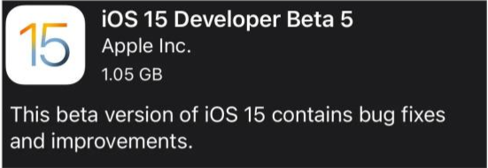 昌乐苹果手机维修分享如何升级到iOS15.0 beta5 
