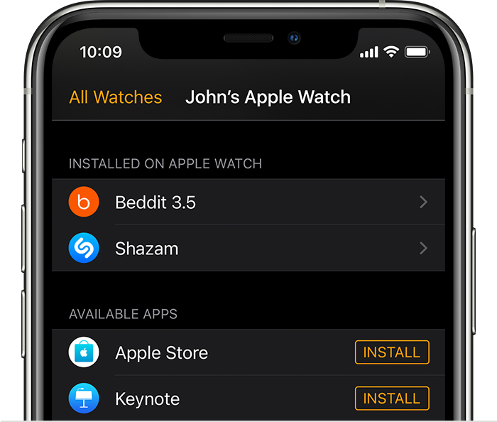 昌乐苹果手机维修分享如何在 Apple Watch 上下载应用 